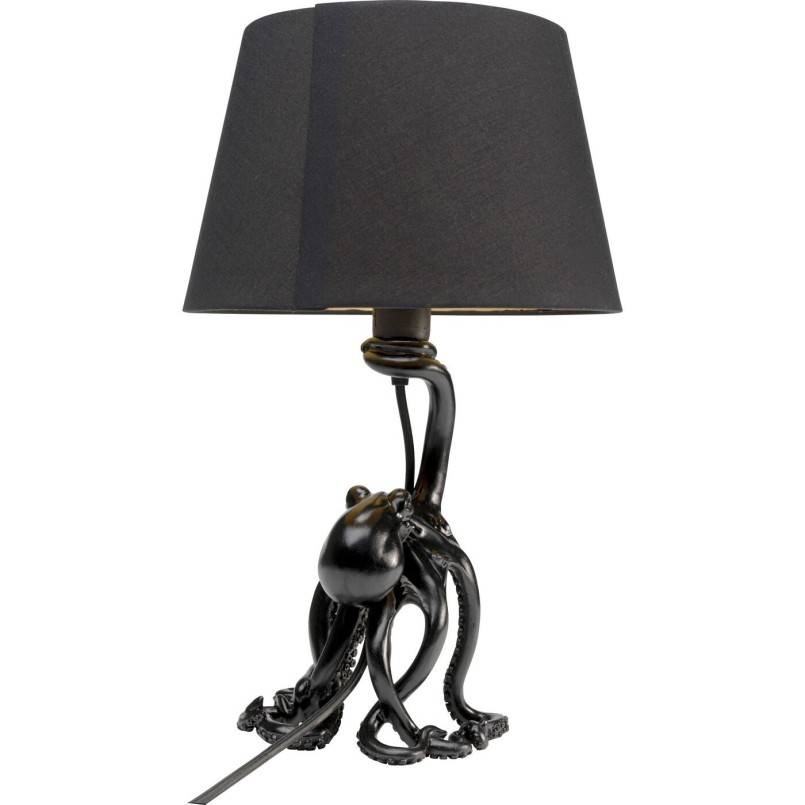 Lampe à poser Octopus noir 47cm