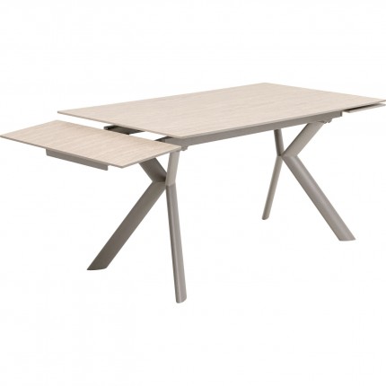 Extensible Table Xenia Travertino 200x80cm Kare Design