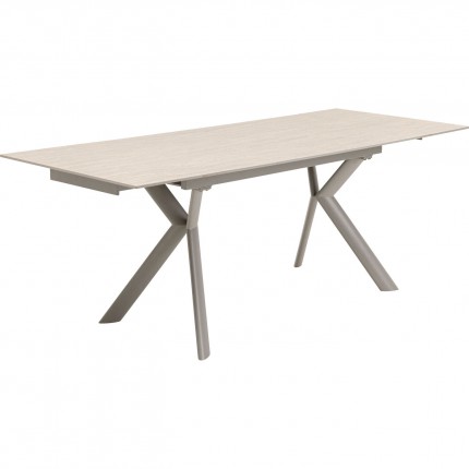 Extensible Table Xenia Travertino 200x80cm Kare Design