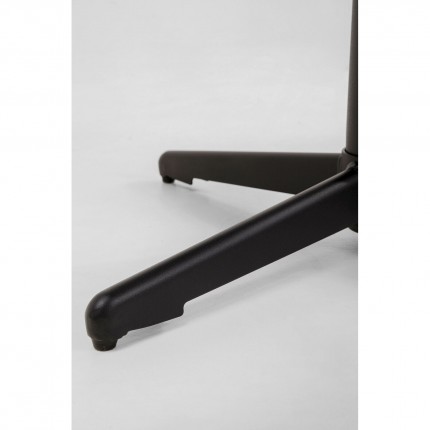 Swivel Armchair with Stool Jules brown Kare Design