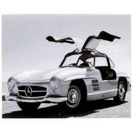 Tableau en verre voiture de profil - Kare Design