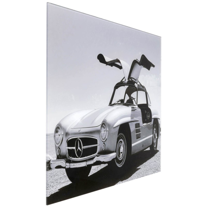Glass Picture car profile 50x40cm Kare Design
