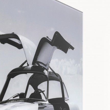 Glass Picture car profile 50x40cm Kare Design