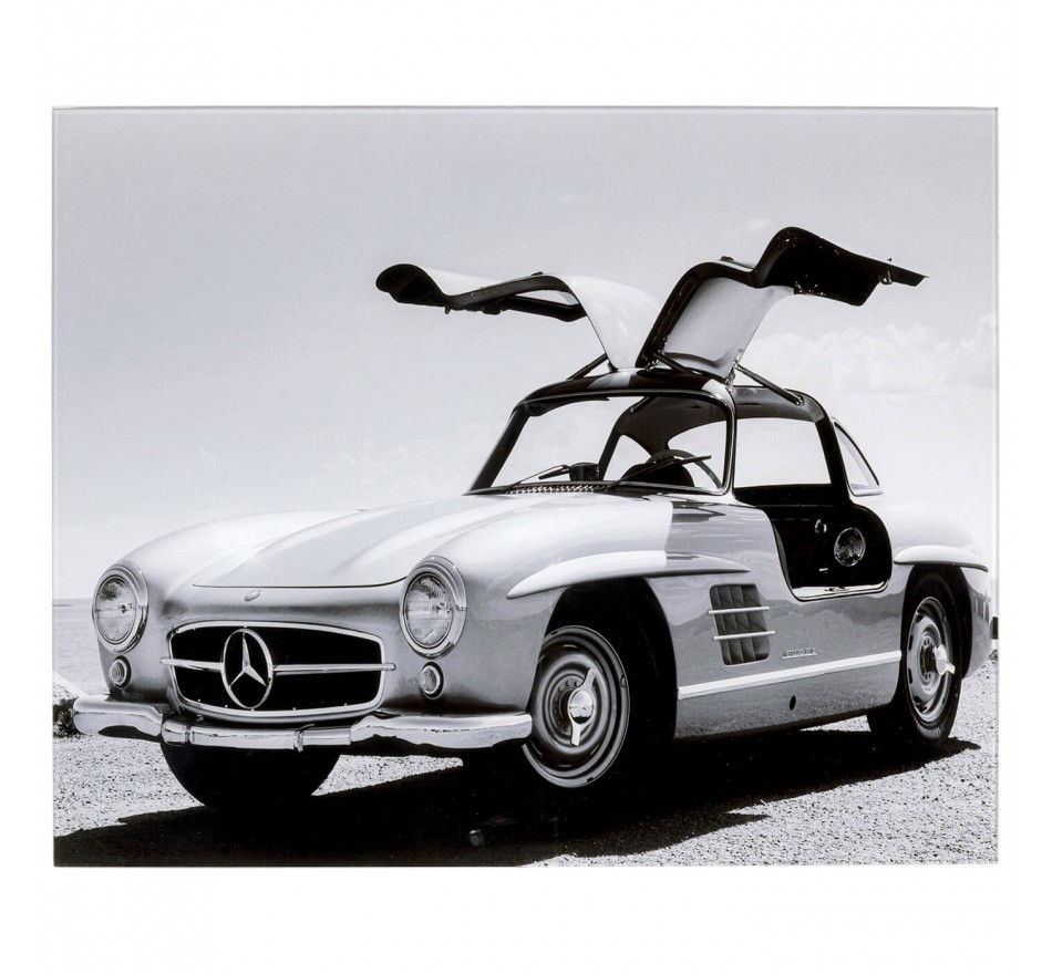 Glass Picture car profile 120x80cm Kare Design