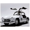 Tableau en verre voiture de profil - Kare Design