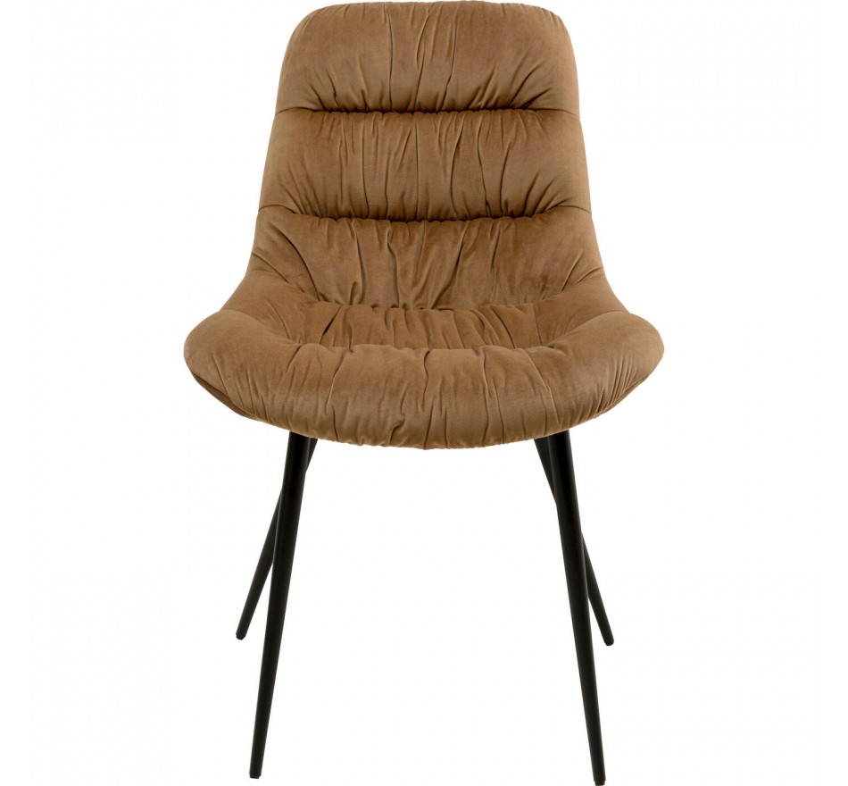 Chaise South Side marron Kare Design
