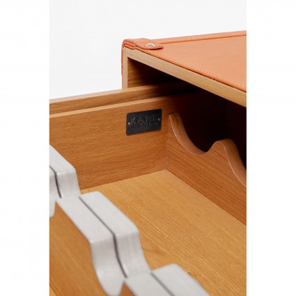 Table basse bar Monaco orange Kare Design