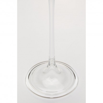 Flûtes à champagne Glam Dots dorées set de 4 Kare Design