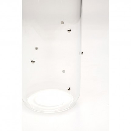 High Water Glass Glam Dots silver (4/set) Kare Design