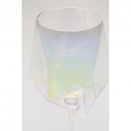 Verres à vin blanc Diamond set de 4 Kare Design