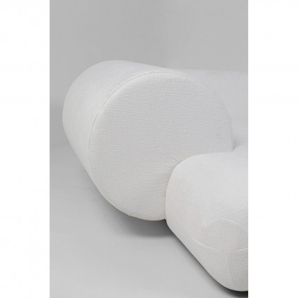 Corner sofa Soft white left Kare Design