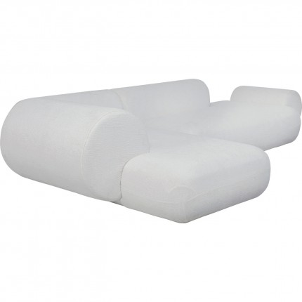 Corner sofa Soft white left Kare Design