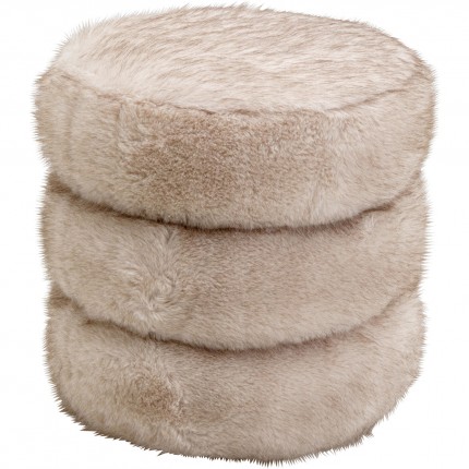 Stool trunk Lilja Soft Kare Design