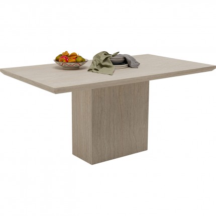 Table Travertino 160x90cm Kare Design
