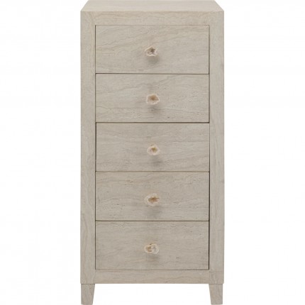 Dresser Travertino 5 drawers Kare Design