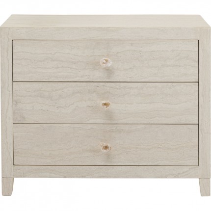 Commode Travertino 3 tiroirs Kare Design