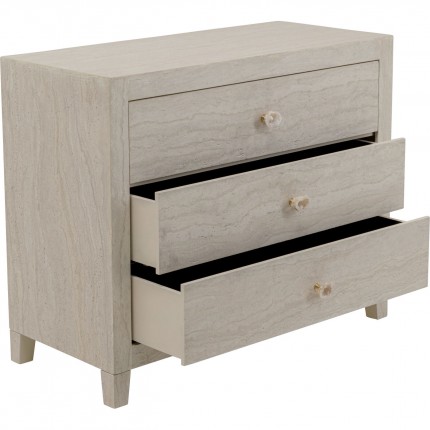 Dresser Travertino 3 drawers Kare Design