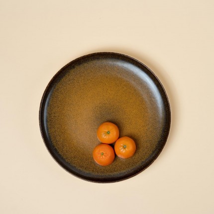 Plate Colorino orange Ø30cm Kare Design