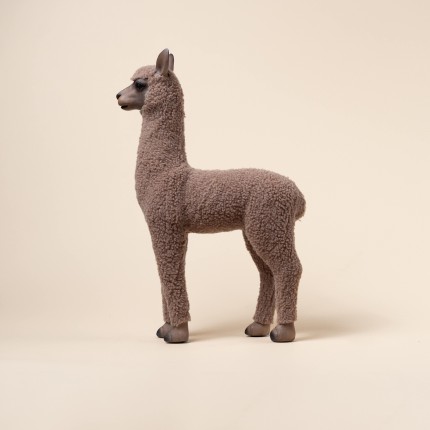 Deco alpaca 48cm brown Kare Design