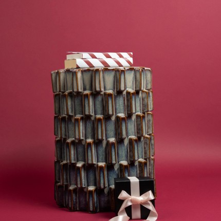 Table d'appoint Arrivato Sting 35cm bleue Kare Design