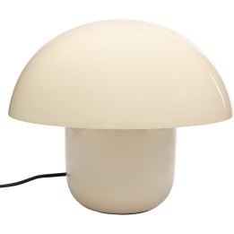 Lampe à poser Mushroom Shiny écru 27cm