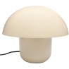 Lampe à poser Mushroom Shiny écru 27cm