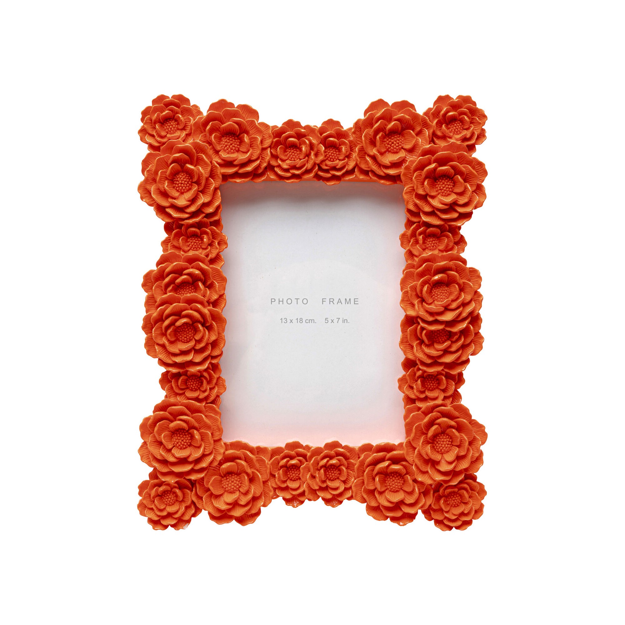 Cadre photo Flowerdream orange 13x18cm