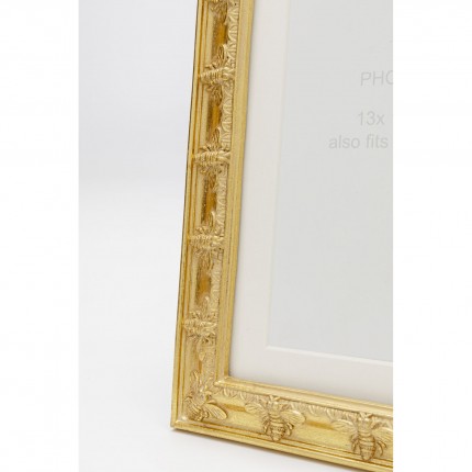 Picture Frame bees 19x24cm gold Kare Design
