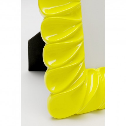 Cadre photo Sunrise 21x25cm jaune Kare Design