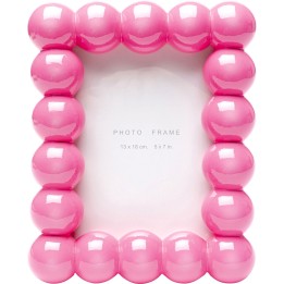 Cadre photo Bubble fuchsia 13x18cm