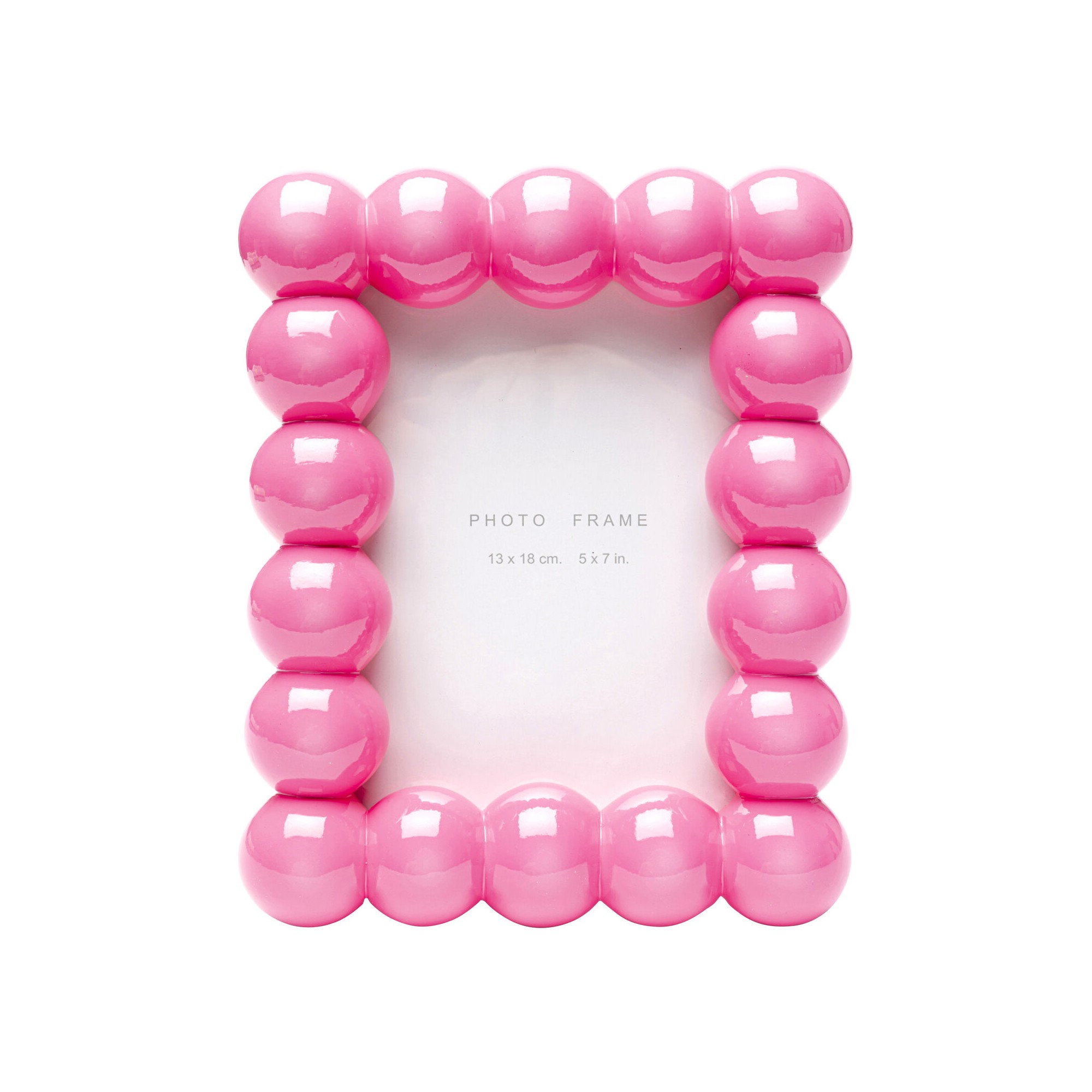 Cadre photo Bubble fuchsia 13x18cm
