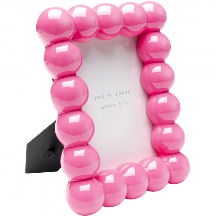 Picture Frame Bubble 19x23cm pink Kare Design