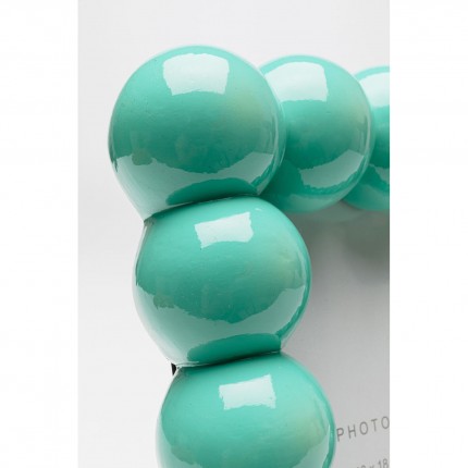 Cadre photo Bubble 19x23cm turquoise Kare Design