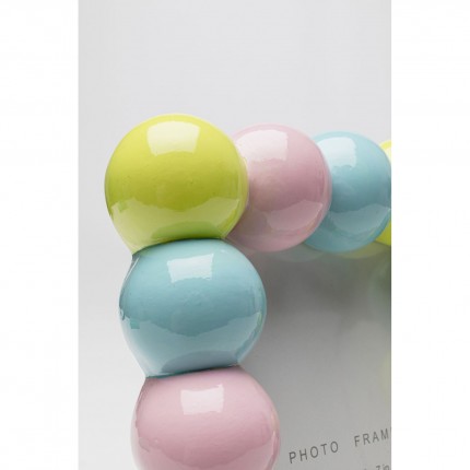 Cadre photo Bubble 19x23cm pastel Kare Design