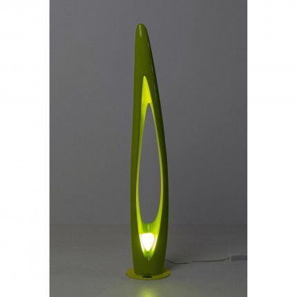 Lampadaire Flow Flame 132cm vert Kare Design