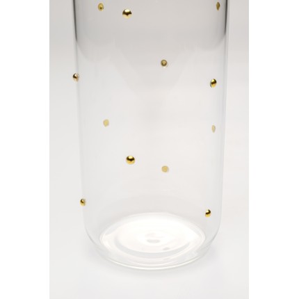 High Water Glass Glam Dots gold (4/set) Kare Design