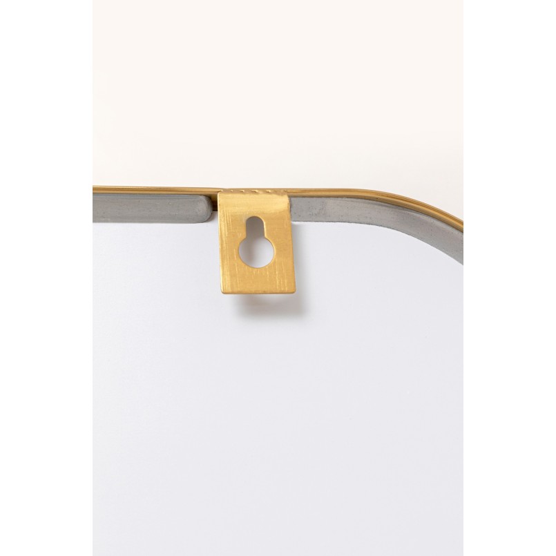 Miroir rectangulaire en laiton - Simply - Kare Design