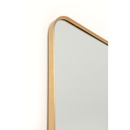 Wall Mirror Simply 200x70cm brass Kare Design