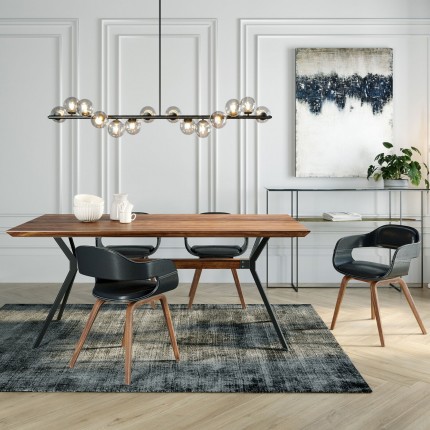 Table Downtown 180x90cm noyer Kare Design
