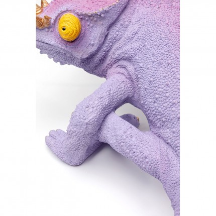 Lampe caméléon violet Kare Design