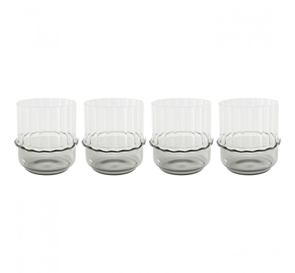 Water Glass Noelle (4/set) Kare Design