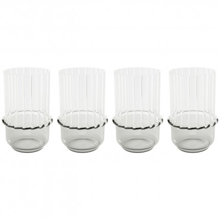 Verres hauts Noelle set de 4 Kare Design