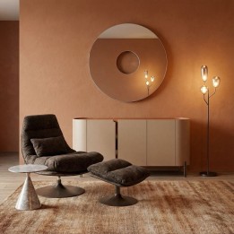 Round CD mirror - Cleo - Kare Design