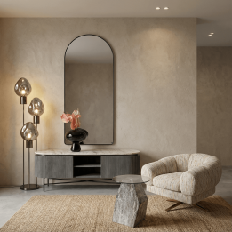 Miroir noir moderne - Bella - Kare Design
