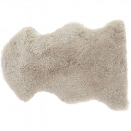Peau de mouton Heidi 85x65cm grise Kare Design