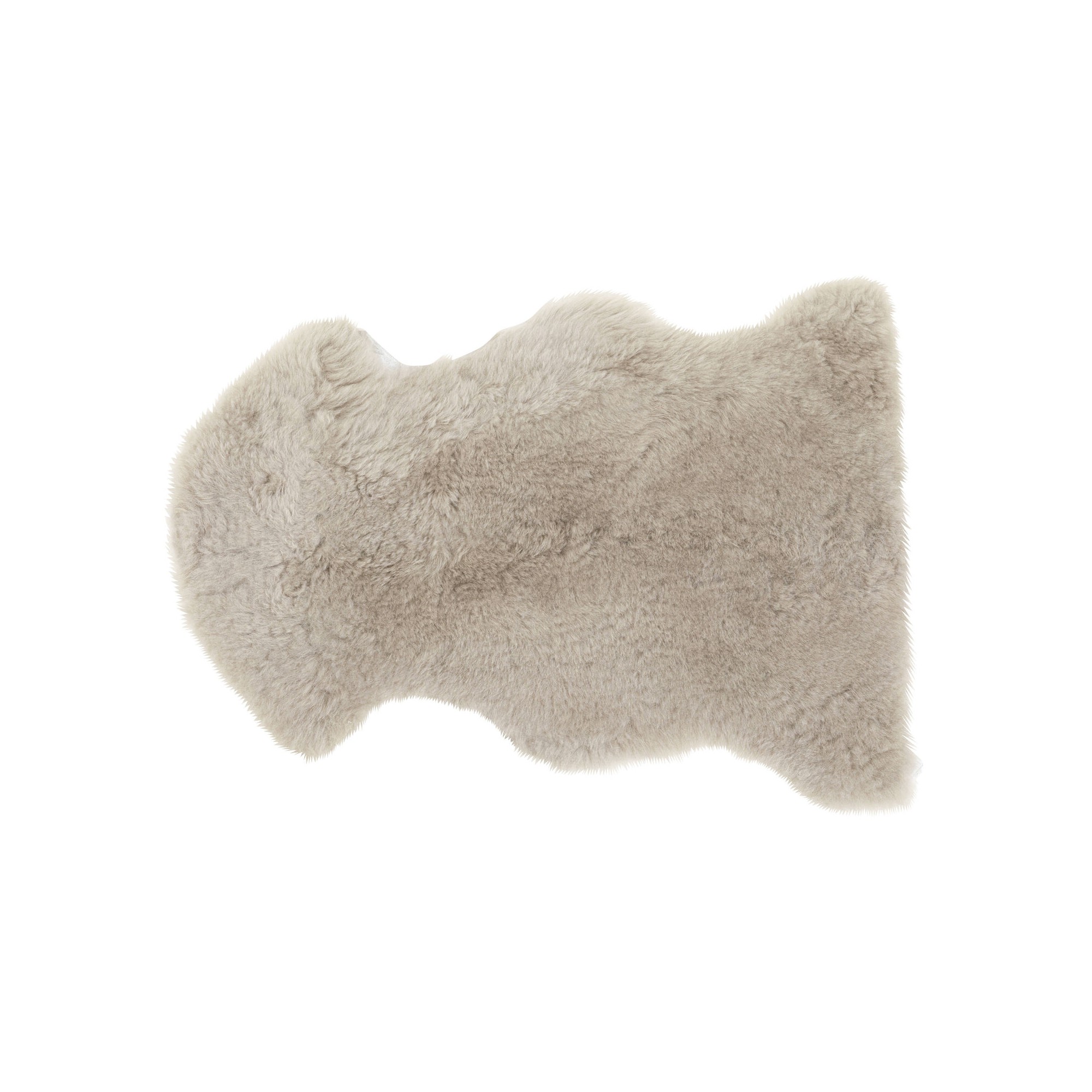 Peau de mouton Heidi 85x65cm grise Kare Design