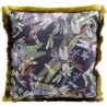 Coussin libellules noir - Tropical Garden - Kare Design