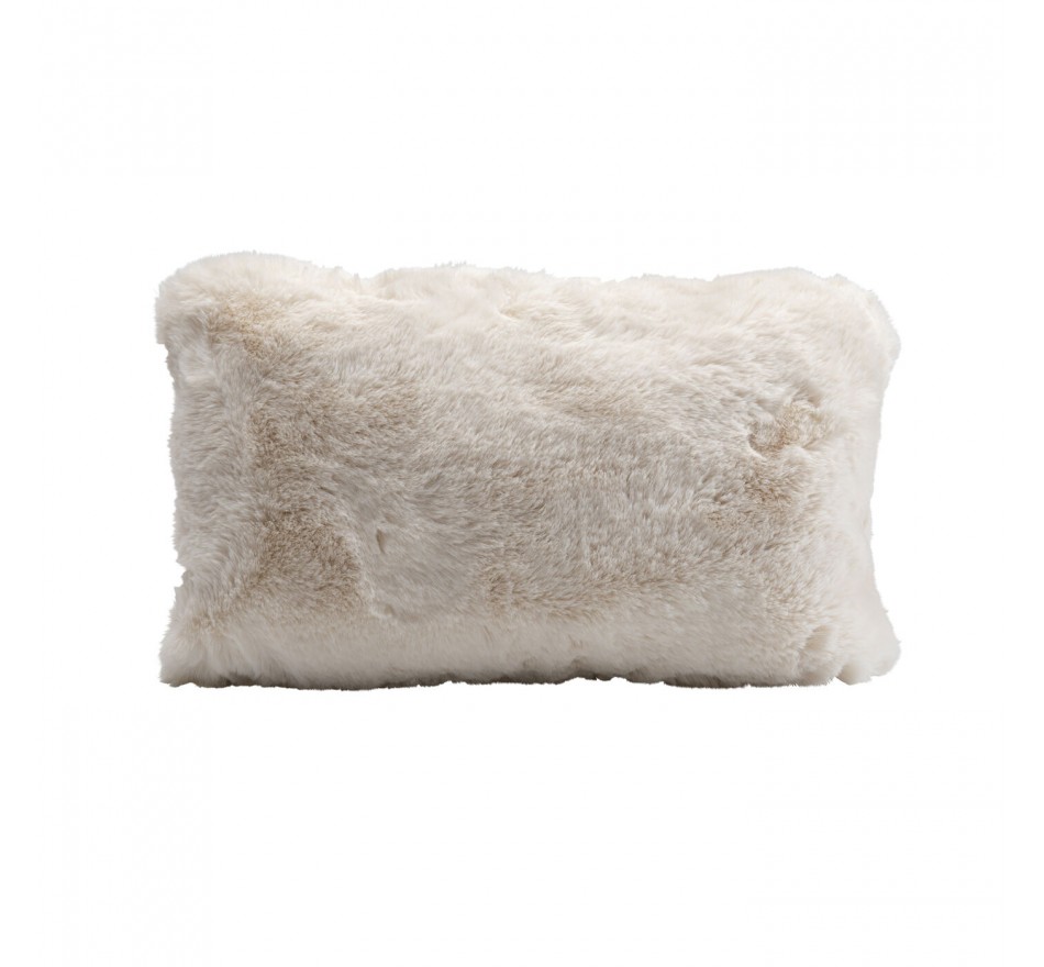 Coussin Mika crème 50x30cm Kare Design
