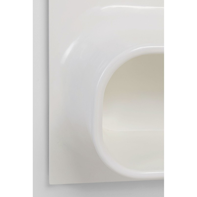Miroir mural Aero LED blanc 80x141cm