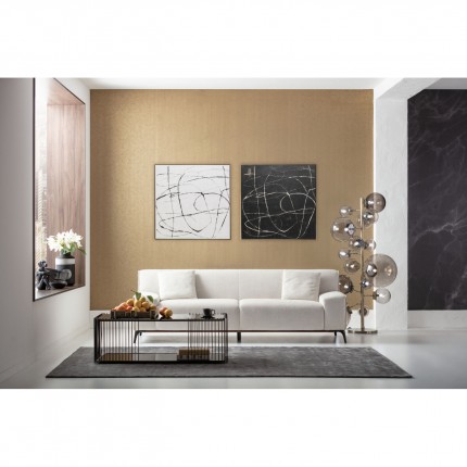 Canvas Picture 120x120cm white Kare Design